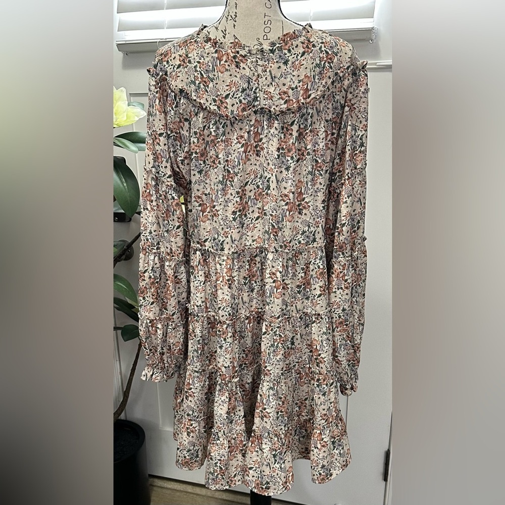 Floral Long Sleeve Dress ๐ท - Picture 5 of 16